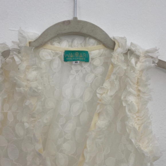 WAIMARI Ivory Lace Cover Up Dress - Picture 2 of 5